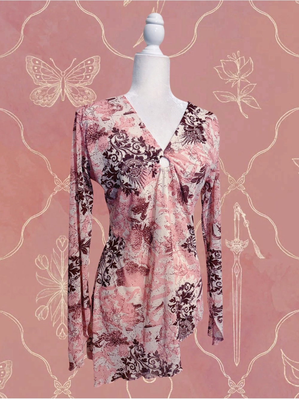 Fleur Vintage Blouse